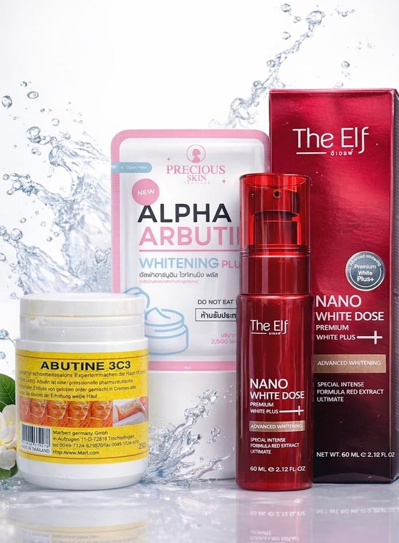 Nano White Dose of Elf and Arbutin 3c3, Alpha Arbutin